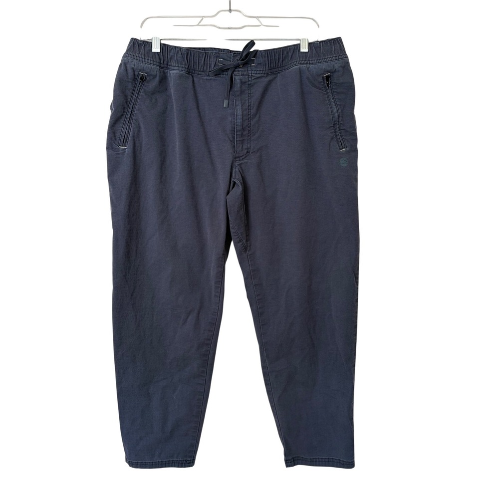 LL Bean Men Multisport Jogger Pants L 28 Navy Stretch Gorpcore Hiking Active